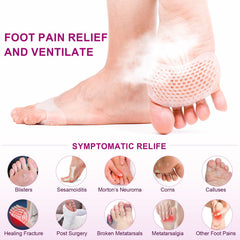 Misorita breathable net structure promotes airflow and foot freshness.