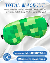 Miss Adola kids silk sleep mask cartoon design appeals to children at bedtime