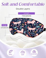 Miss Adola Sleep Mask for Kids shows adjustable strap for a secure fit.