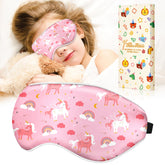 Miss Adola kid sleep mask with soft silk fabric for gentle skin comfort during sleep.