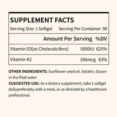 MISS PEP sunflower oil base enhances absorption of fat-soluble vitamins.