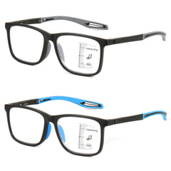 Missfive 2 pack multifocus reading glasses for versatile desk tasks