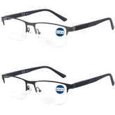 Missfive bifocal reading glasses in black with near and far focus for comfortable reading