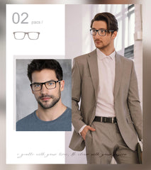 Missfive multifocus frames side view showing lightweight fit