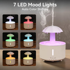 Missfly Aromatherapy Diffuser operates quietly for peaceful sleep and relaxation