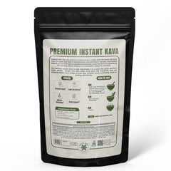 MITRAMAN BOTANICALS Instant Kava dissolving in water for easy relaxation.