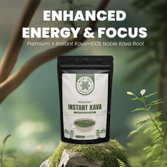 MITRAMAN BOTANICALS Kava root ingredients display of natural extract.