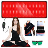 MIVANI Red Light Therapy Pad front view showing full-body coverage suitable for targeted relief