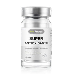 MixPower L-Ergothioneine bottle front showing branding for daily skin brightening