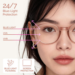 Miyya protective case keeps glasses safe at home or on the go.