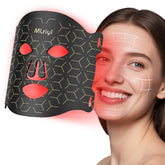 MLriyl Red Light Therapy Mask front view for convenient at-home skincare