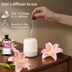 Mlynkl Lily essential oil bottle for DIY candle making
