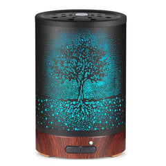 Mocosa essential oil diffuser with seven-color ambient lights for relaxing spaces.