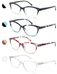 MODFANS women reading glasses 2.25 pattern design for versatile daily wear and easy reading