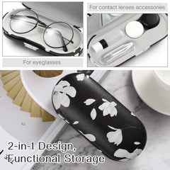 MoKo contact lens case with solution bottle and remover included