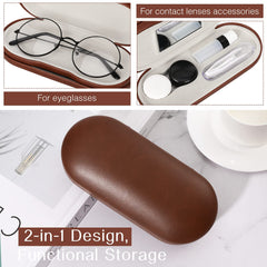 MoKo two-sided case open shows lens accessories for travel convenience.