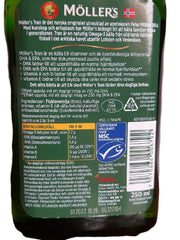 Mollers Tran lemon citron flavored oil pour for easy dosing