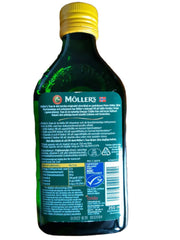 Refrigerated Mollers Tran cod liver oil preserves freshness after opening