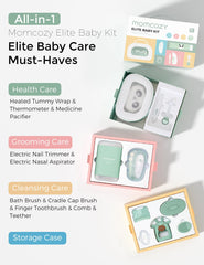 Momcozy Heated Tummy Wrap offering warm, comforting support during care moments