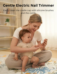 Momcozy Glow Baby Kit teether giraffe with 3D bumps for soothing teething.