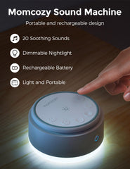 Momcozy 20-sounds selection helps soothe baby with varied tones