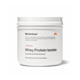 Momentous Essential Whey Grass-Fed Bottle: grass-fed sourcing for clean post-workout nutrition