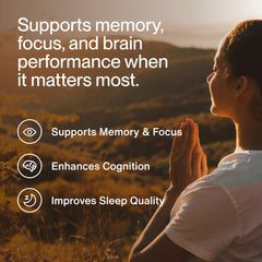 Momentous Magtein capsules close-up highlight memory and focus support.