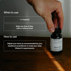 Label detail on Momentous Vitamin D3 bottle with NSF for Sport