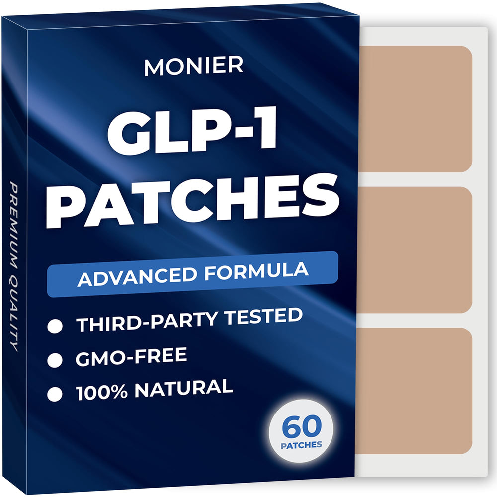 MONIER GLP-1 Patch on skin for discreet daily wear and easy routine integration.