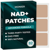 MONIER NAD+ patch energy application on skin for daily vitality