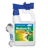 Monterey B.t. bottle for organic pest control on crops