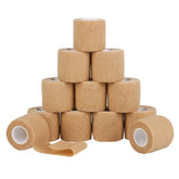 Mooerca self-adherent wrap pack of 12 rolls for quick sports wrapping
