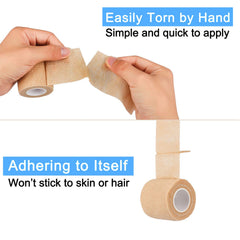 Mooerca skin-colored bandage pack for discreet wear during activities