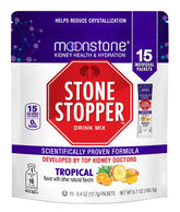 Moonstone Stone Stopper Drink Mix Tropical bottle for refreshing hydration support