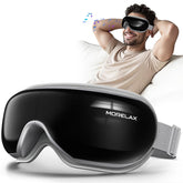 Morelax Eye Massager with heat therapy soothing eye strain after screens
