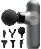 Morelax Mini Massage Gun targets back relief for quick muscle comfort after workouts.