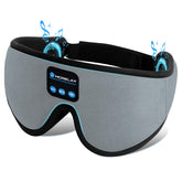 Morelax sleep mask with Bluetooth headphones blocks light while delivering wireless music