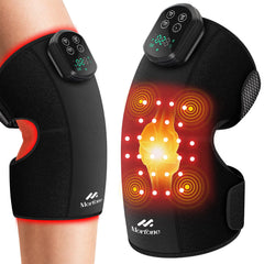 Morfone knee therapy device front view for convenient at-home use.