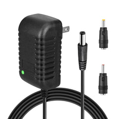 Moroxi 27V charger for Sharper Image massage gun front view demonstrates robust build