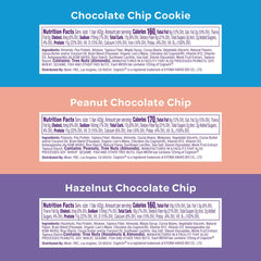 MOSH bar close-up with chocolate chip cookie flavor and rich texture