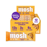 MOSH peanut butter crunch bar pack with Cognizin for steady energy