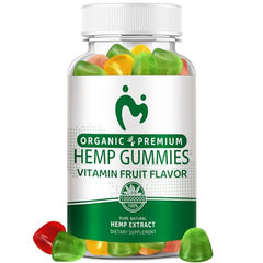 MOSRAY Hemp Gummies Extra Strength bottle for potent daily relaxation