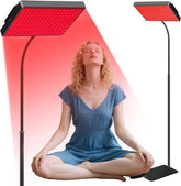 MOTAYU red light therapy face panel provides at-home skin care with 660nm light.