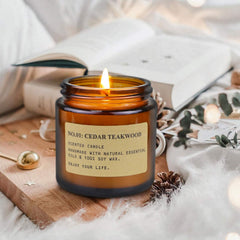 MOULENGGU YFYTRE fresh rose amber jar candle brightens rooms.