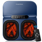 MOUNTRAX Foot Massager with Heat function soothes tired feet.