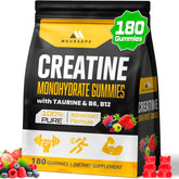 Moursope Creatine Monohydrate Gummies bottle for easy daily intake