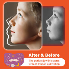 Adult applying Mouth Breathing Patch before bed for comfort