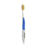 Mouthwatchers soft bristle toothbrush blue delivers gentle cleaning for sensitive teeth