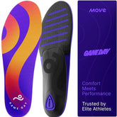 Move Game Day insoles with arch support for lasting comfort during sports.
