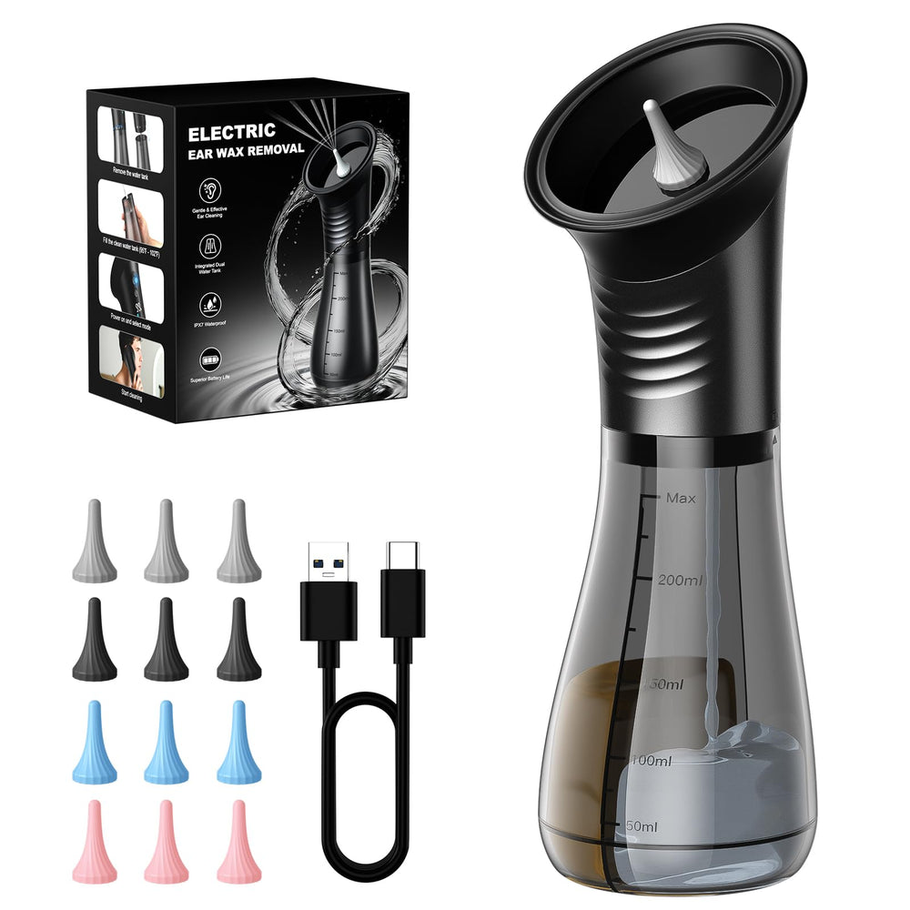 MOVMAO ear cleaner with LED display shows mode and battery status